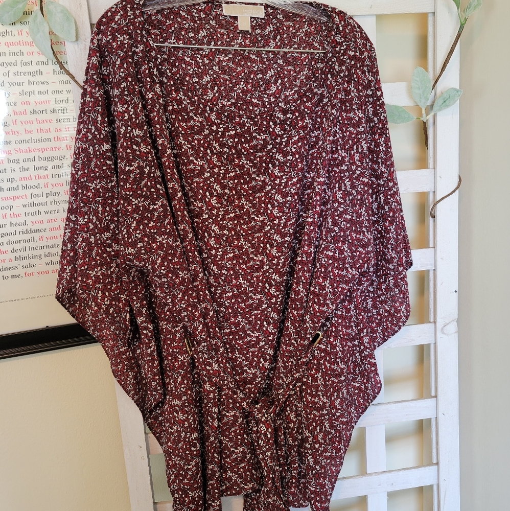 Michael Kors Floral Blouse